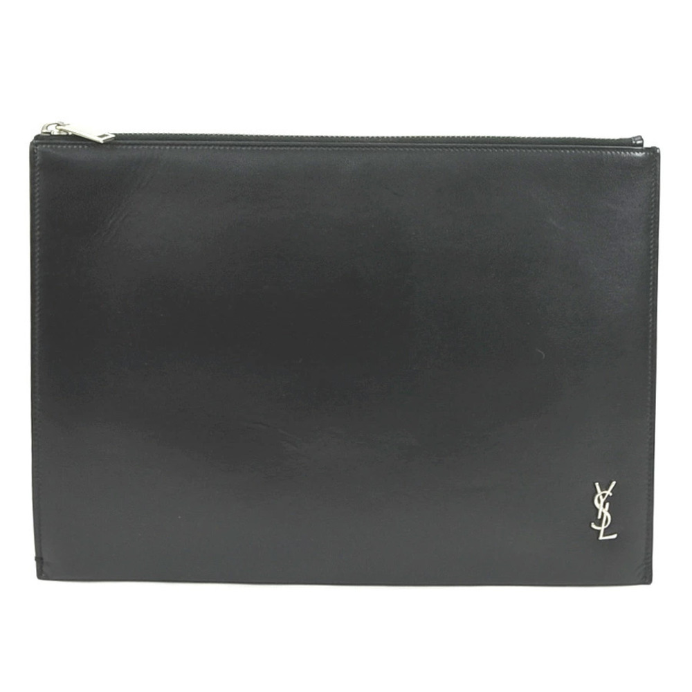 Saint Laurent clutch bag black